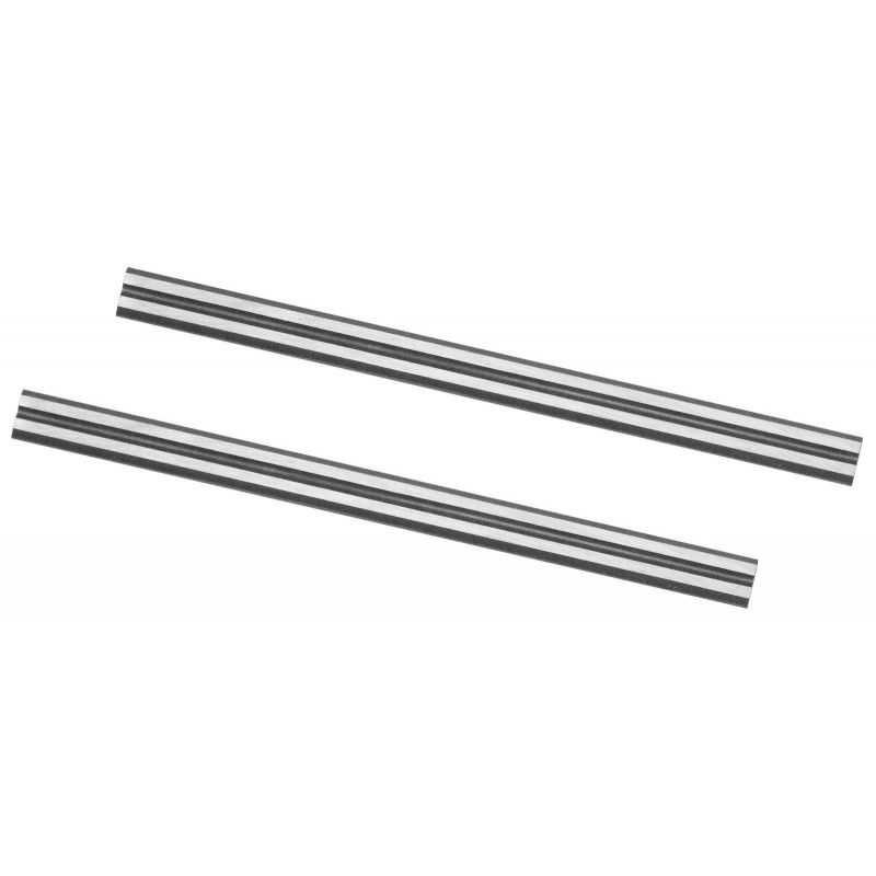 PACK DE 10 FERS DE RABOT RÉVERSIBLES À CHANTS DROITS 82X5,5MM - BOSCH - 2607001292