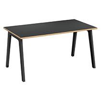 BUREAU DROIT EXPRIM ARCHE CARBONE L 140 CM