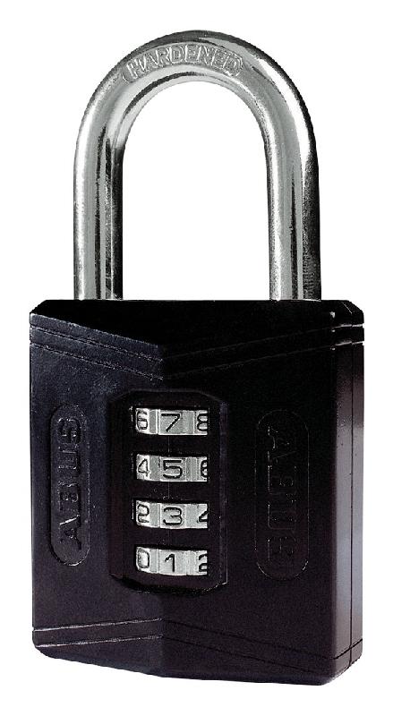 Cadenas à combinaison 50mm - ABUS 158/50 Traveller - Boîtier en fonte de zinc et anse en acier trempé_0