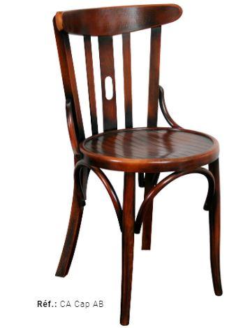 Chaise de restaurant Cap - assise standard - hauteur 83 cm - largeur 43 cm - poids 9 kg_0