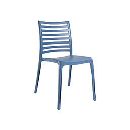 Chaise empilable résistante aux UV et aux intempéries - SUNDAY - Polypropylène renforcé fibre de verre_0