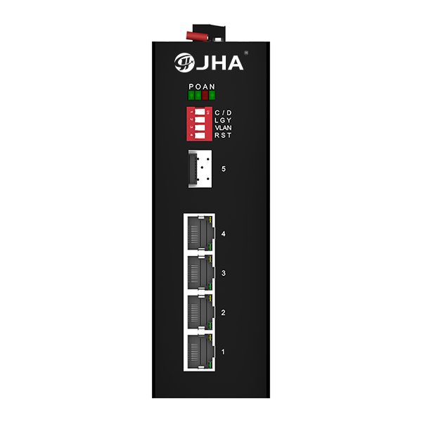 Commutateurs - switch JAI-IGS14P - 4 ports 10/100/1000TX PoE/PoE+ et 1 port 1000X SFP - boîtier IP40_0