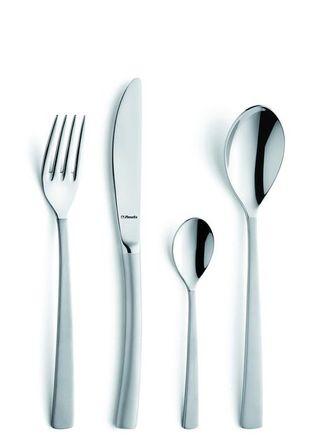 COUTEAU À DESSERT MONOBLOC FORGÉ - INOX 18/10 3.5MM - LOT DE 6 - AMEFA - COSMOS