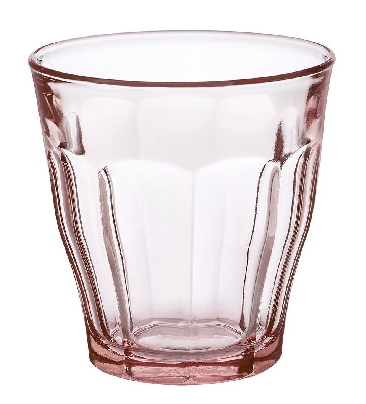 Duralex - Gobelet Picardie Rose 25 cl - Boite de 6 - rose verre 531256_0