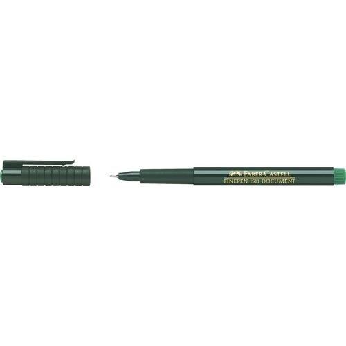 Faber-Castell Finepen 1511 151163 Stylo feutre - 0,4 mm - Vert - vert 151163_0
