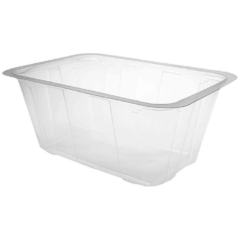 Firplast Barquette TMF PP transparente 1500 g (x600) - marron 3342690005161_0