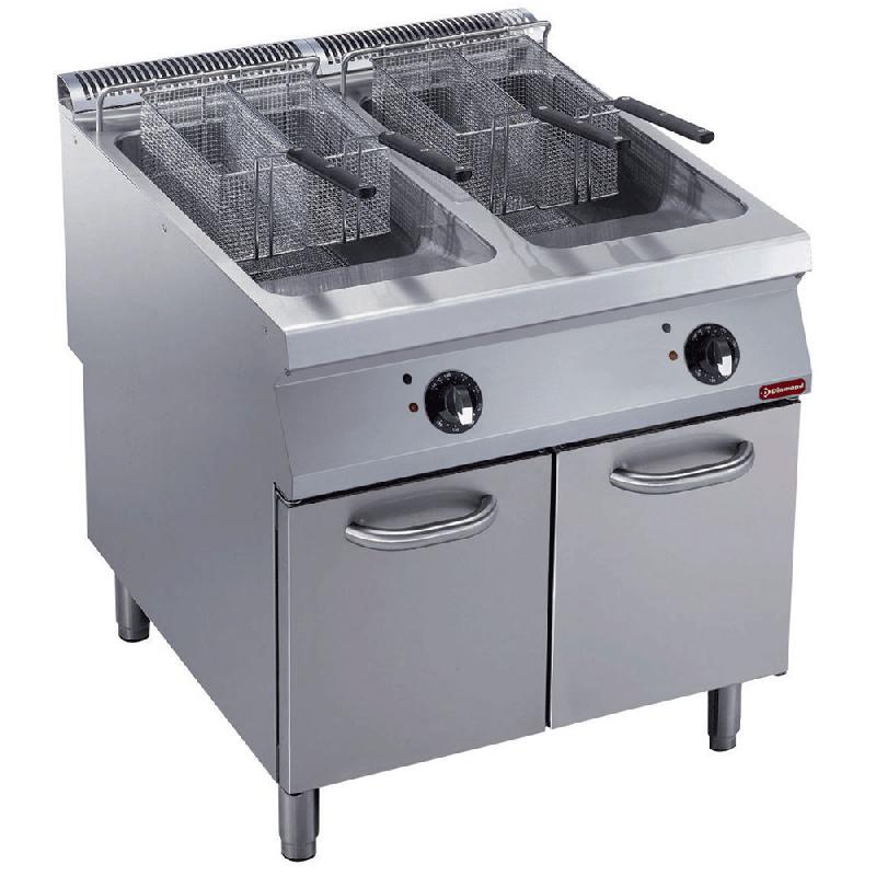 Friteuse électrique 2 cuves 
