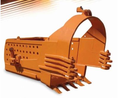 Godet dragline Negrini - pour grues à câble sur chenilles - idéal pour raclage en carrières et rivières_0