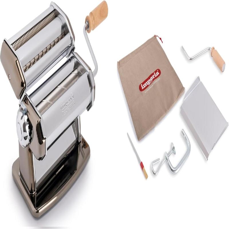 Imperia - Imperia - iPasta T. 2/6,5 mm Classic - SFOGLIA RUVIDA - Noir - 8005782051419_0