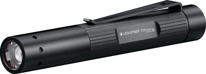 Lampe de poche à LED - LEDLENSER P2R Core - 15/50/120 lm - accu Li-Ion - portée 15-65 m - noire_0