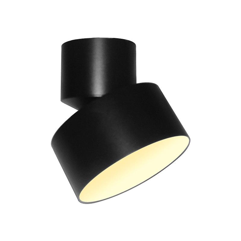 SPOT LED LINDBY NIVORIA, NOIR, ORIENTABLE, ALUMINIUM