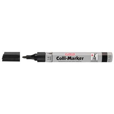 LOT DE 9 - MARQUEUR PERMANENT 'COLLIMARKER', POINTE OGIVE, NOIR