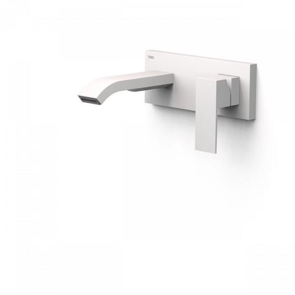 MITIGEUR ÉVIER MURAL STRUCTURE ENCASTRÉE WHITEMAT (BLANC MAT) - TRES 00630013BM