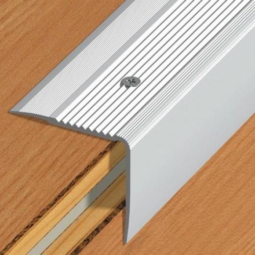 NEZ DE MARCHE INTÉRIEUR OU EXTÉRIEUR - ALUMINIUM STRIÉ - LARGE 6 V DINAC