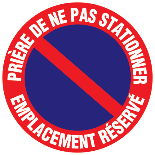 DISQUE DE SIGNALISATION 