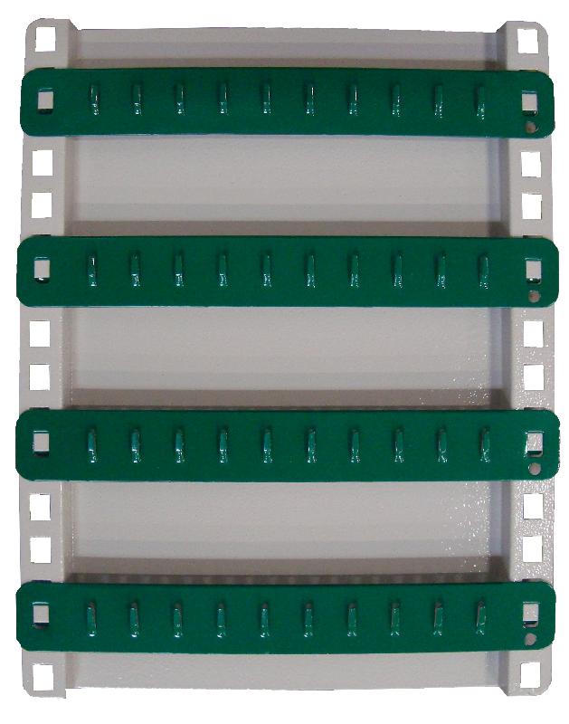 Panneau d'accrochage pour 40 clés coloris beige / vert - 8700212_0