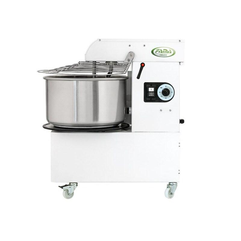 Pétrin à tête fixe 48 litres tête relevable monophasé - Fama - 0605848359756_0