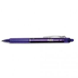 PILOT ROLLER FRIXION CLICKER RÉTRACTABLE, POINTE MOYENNE VIOLET