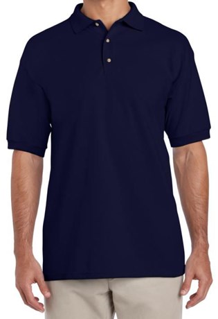 POLO MANCHES COURTES BLEU MARINE T.M