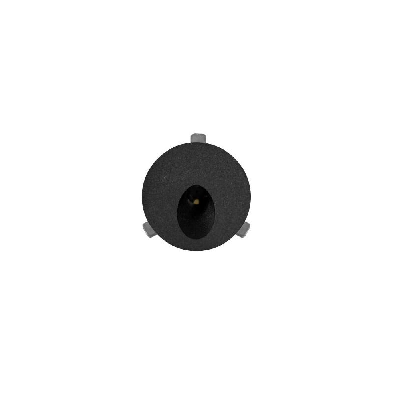 Polo - Spot Led Encastrable Pour Marches Beneito & Faure - 2 W, Blanc Chaud 3200K, 65 - Spot Rond Noir Encastrable - noir 8436004394524_0