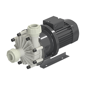 Pompe centrifuge monocellulaire en plastique immergée - Pour industries chimiques, produits toxiques, explosifs et cristallisants - Entraînement magnétique_0