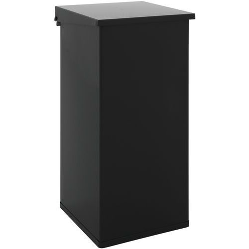 POUBELLE CARRO-LIFT AVEC AMORTISSEUR - 110 LITRES NOIRE - VEPABINS
