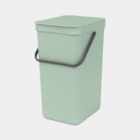 Poubelle Brabantia Sort & Go - 16 litres - Jade Green - Multi-talent - Volume S (16 L)_0