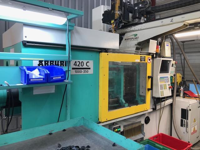 Presse à injecter - Arburg 100T 420 C 350 - Caractéristiques techniques détaillées_0