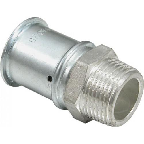 RACCORD À SERTIR FILETAGE MÂLE 20X27 MULTICOUCHE - DIAMÈTRE 16 MULTITUBO