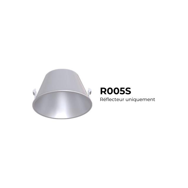 Réflecteur rond - Coloris Argent pour HYDRA - R005S - SOLUM_0