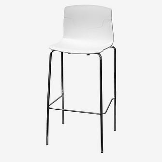 Slot Fill - Tabouret de restaurant empilable Gaber - Hauteur 78 cm - Intérieur/extérieur_0