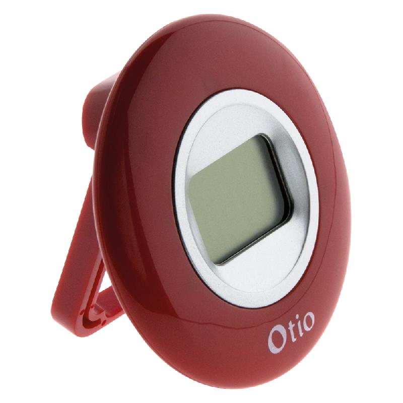 Thermomètre d'intérieur rouge - Otio_0