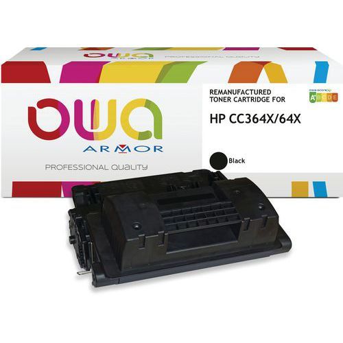 TONER REMANUFACTURÉ HP CC364X - NOIR