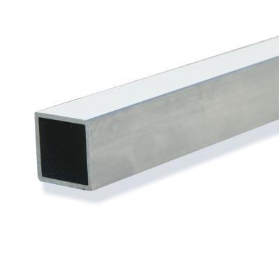 Tube carré en aluminium brut - Sur mesure - Carré 15x15 mm - Épaisseur 1,5 mm - Découpe jusqu'à 1 mètre_0