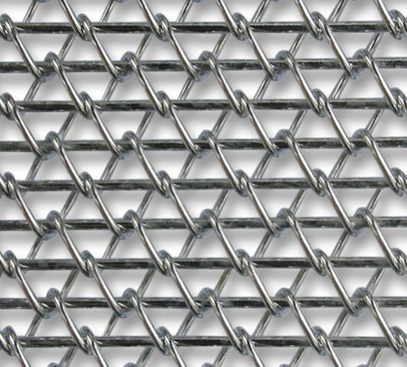 Type B1 - Bandes transporteuses métalliques Codina - Largeur max 4 m - Spires entrelacées renforcées_0