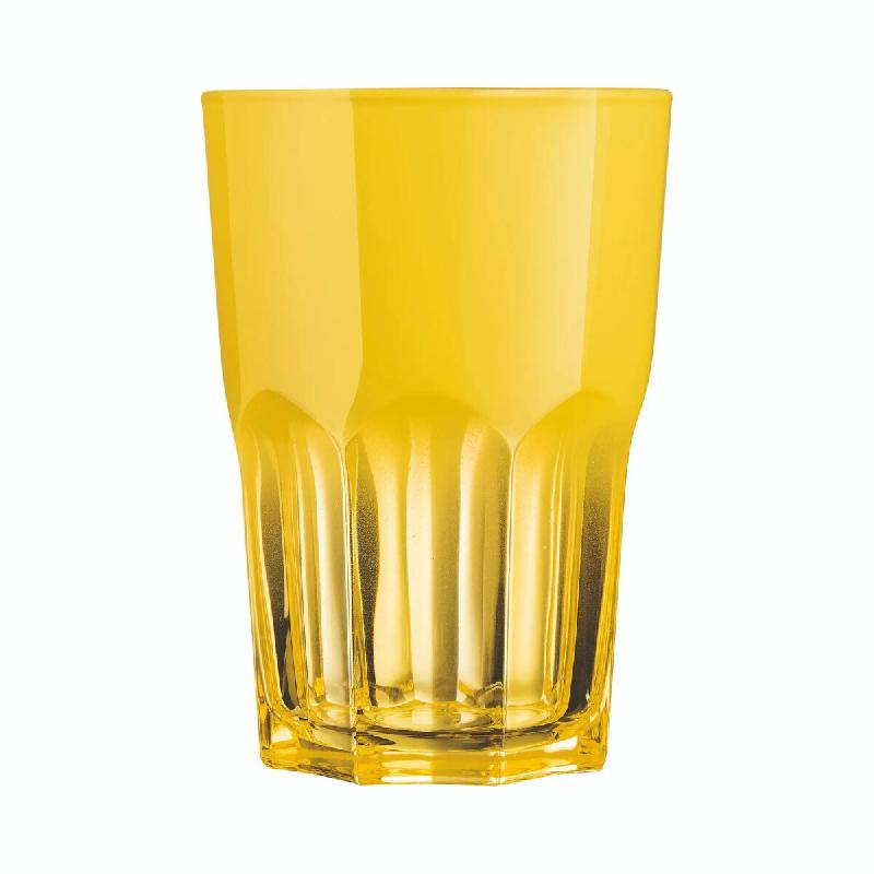 Verre à eau 40 cl jaune - Summer Pop - Luminarc - jaune 0883314071542_0