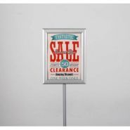 4093 - Porte-visuel de comptoir double face - Afix Diffusion - réglable en hauteur avec cadre à insertion_0