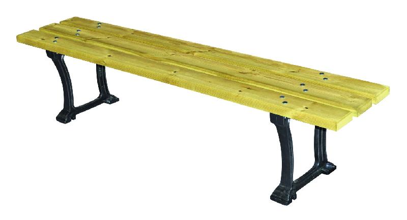Banc public en bois - 3 lames en pin du Nord traité autoclave - 1,80 m - Cdirect-Pro Stuttgart_0