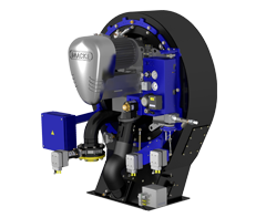 Brûleurs SKVG-A - Technologie à coupelle rotative, modulable de 4 à 17,3 MW - Gaz, fioul domestique, fioul lourd et biofioul_0