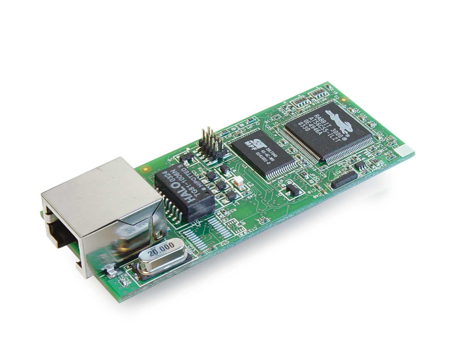 Calculateur industriel économique et compact RCM3700 - Microprocesseur Rabbit3000, connectivité Ethernet/Internet, 512Ko Flash + SRAM_0