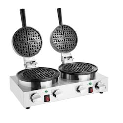 Gaufrier Belge Rond professionnel - 2000 watts - 180mm - Buffalo - AACJ533_0