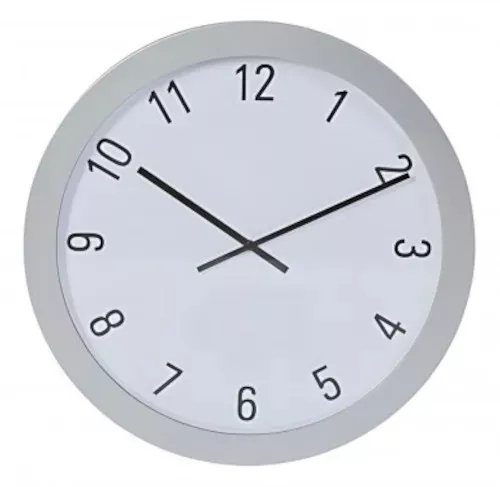 Horloge murale géante - 60 cm de diamètre - Mécanisme quartz silencieux - Cadre ABS - Référence HORGIANT_0