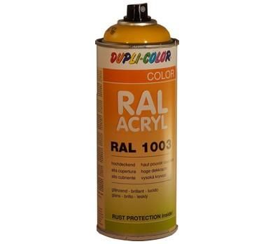 PEINTURE ACRYLIQUE BRILLANT RAL 1003 JAUNE SIGNAL