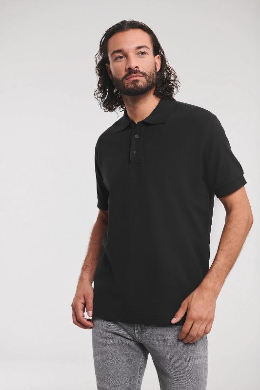 Polo homme Ultimate - Réf: RU577M - 100% coton peigné Ring-Spun - Maille piquée nid d'abeille, pré-rétréci et lavable à 60°C_0