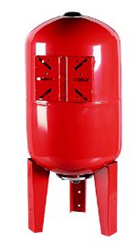 Réservoir à vessie verticale Pedrollo VP 1000 L - 10 bars - Ø 800 mm - Hauteur 2180 mm - Orifice 2