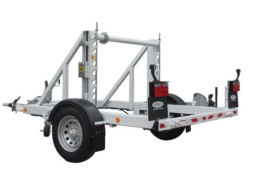 S 1500 - Remorque Porte-Touret - SIPREL - Charge utile 1450 Kg_0