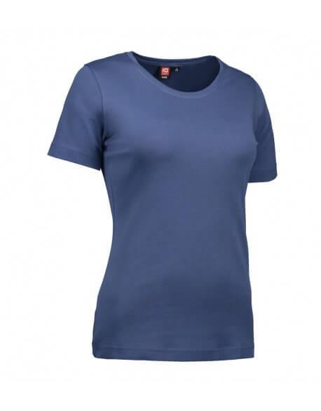 Tee-shirt de travail femme interlock - Tee0008 - haute qualité anti-boulochage - 100% coton_0