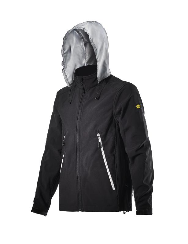 Veste de travail alpine ii softshell noir/gris t2xl - diadora spa - 702.161154.Xxl 80013 - 649701_0