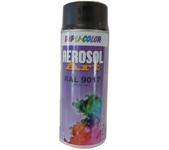 AEROSOL PEINTURE ART NOIR TRAFIC RAL 9017