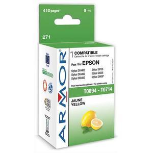 Armor - Cartouche compatible jet d'encre jaune Epson T071440 K12317 - Pour imprimantes Epson Stylus_0